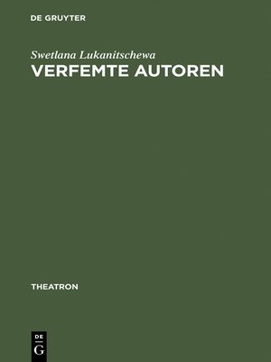 cover image of Verfemte Autoren